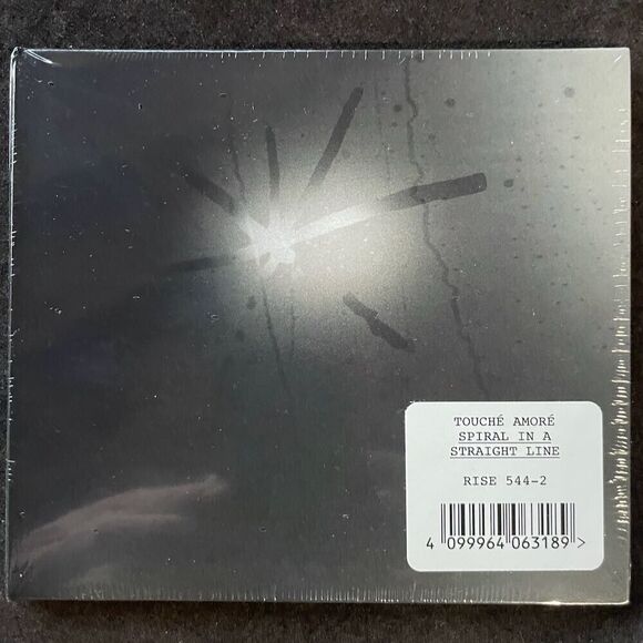 Touché Amoré – Spiral In A Straight Line – Compact Disc, CD, BMG, 2024 NEW - Picture 1 of 3